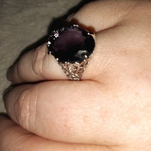 Huge Deep Purple Amethyst size 7 And 9